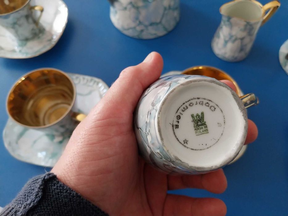 serwis kawowy Wawel PRL