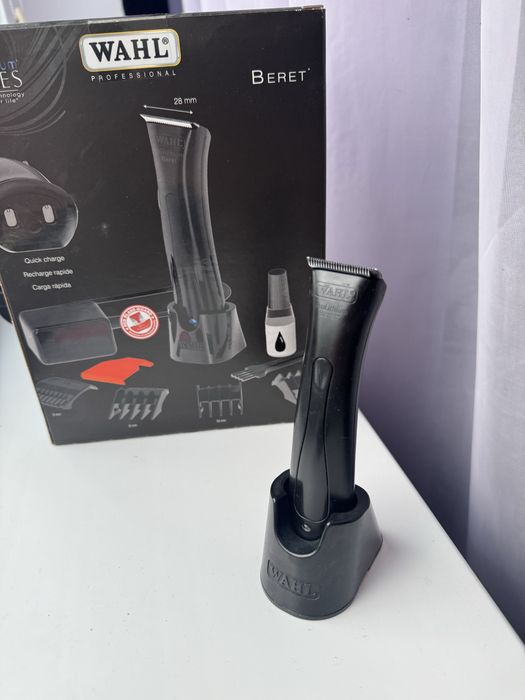 Тример машинка для стрижки бороди та волосся wahl beret