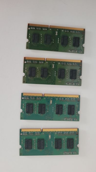 Pamięć DDR3 SO-DIMM laptopowa 2 gb cena za 4 kości