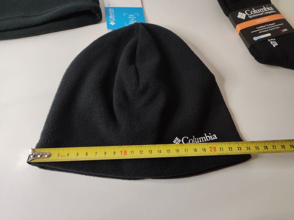 Флисовый Комплект Шапка Бафф и Перчатки с Термо Носками