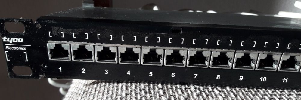 AMPTRAC AMP Патч-панель /19-дюймовый  6 AMP 24. ТА СССР.