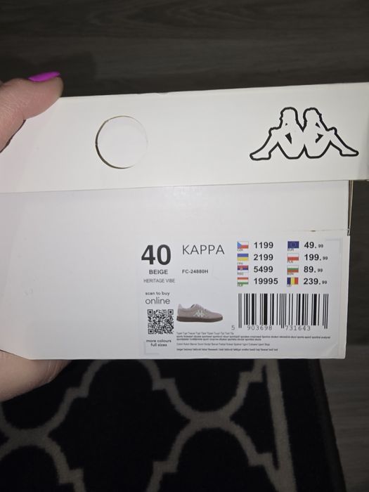 Buty damskie Kappa r.40 tj 39