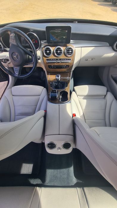 Mercedes C180 Station gasolina pele, burmester