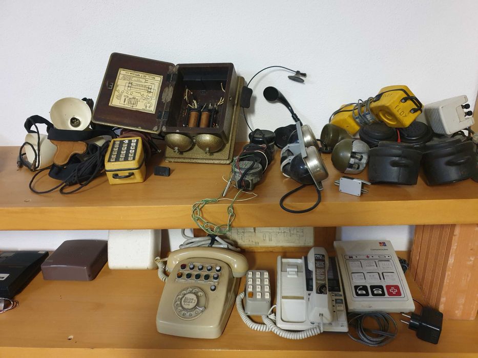 Telefone antigo de disco