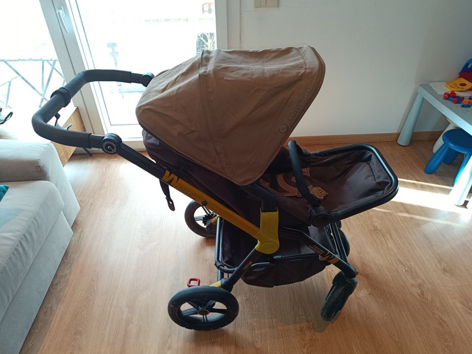 Carrinho de bebe Concord wanderer com conjunto de rodas extra428114753671680005