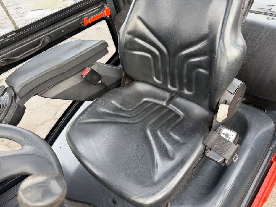 Wózek Widłowy Lindę H16T Gaz Triplex Kabina