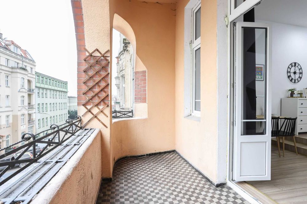 Kawalerka 25 m² w sąsiedztwie Parku Wilsona i Targów Poznańskich - BALKON - Widok 6