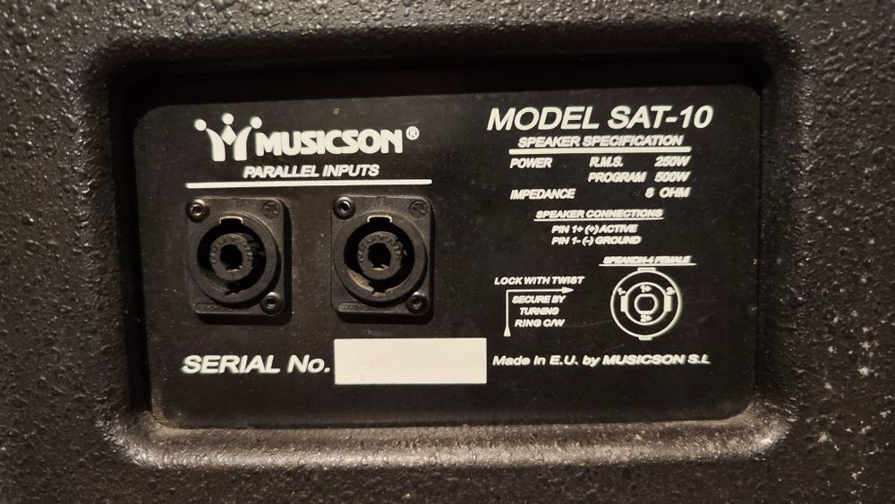 MUSICSON Colunas profissionais