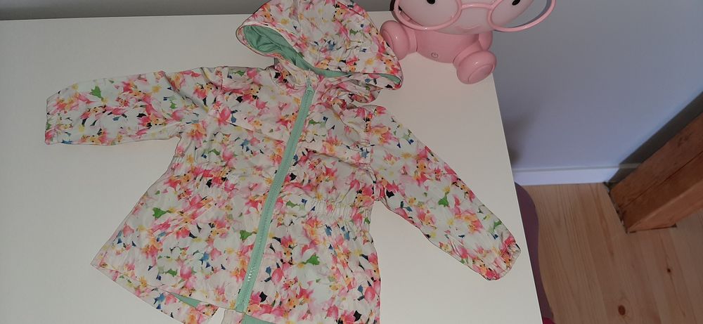 Kurtka parka wiatrowka Zara r. 80