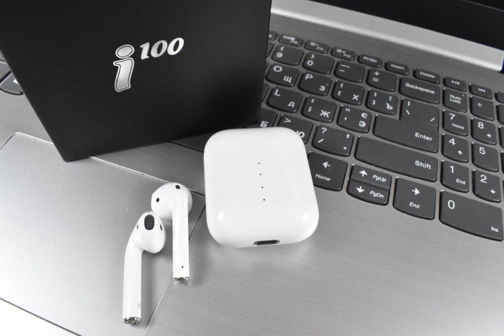 Наушники TWS i100 Беспроводные Bluetooth Сенсорные Качество