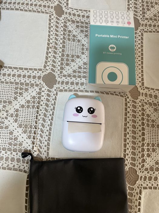 Mini impressora portátil