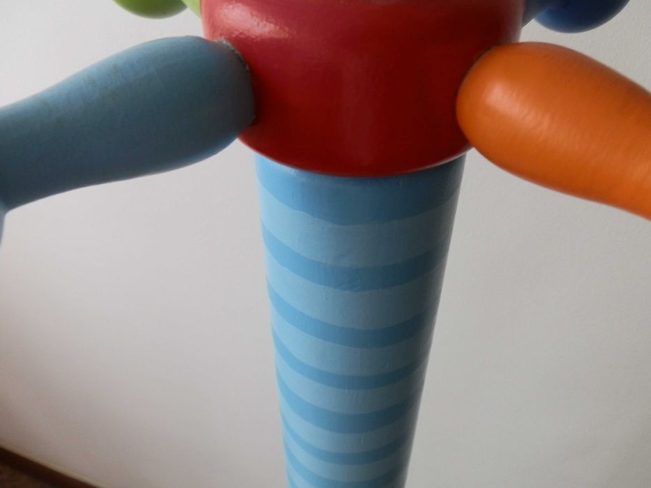 Cabide de pé/ Bengaleiro/ de madeira - Criança