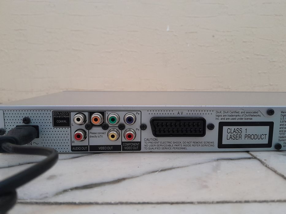 DVD a funcionar,usado da Panasonic