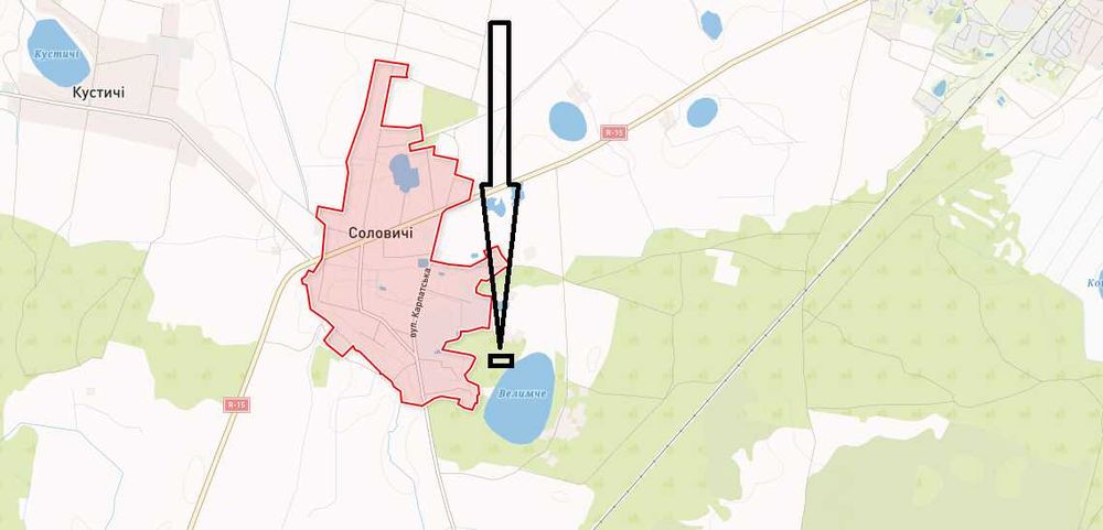 Продам участок возле озера, Волынская обл., с. Соловичи, СОБСТВЕННИК