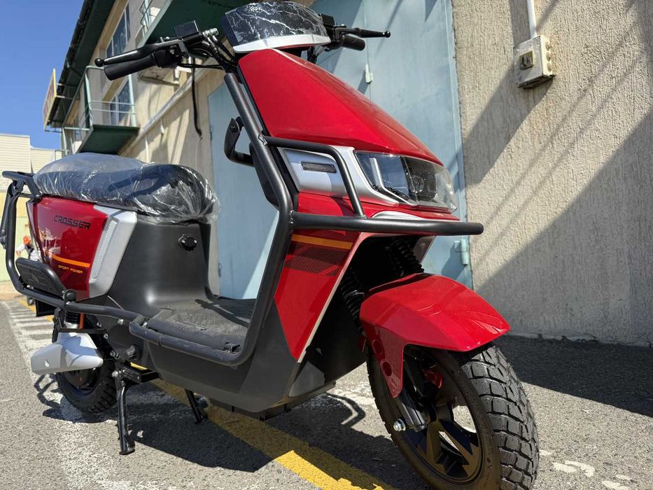 Crosser CR-13 Pro 2000W Lifepo4 Підвищєний вольтаж АКБ 76.8V Зелений