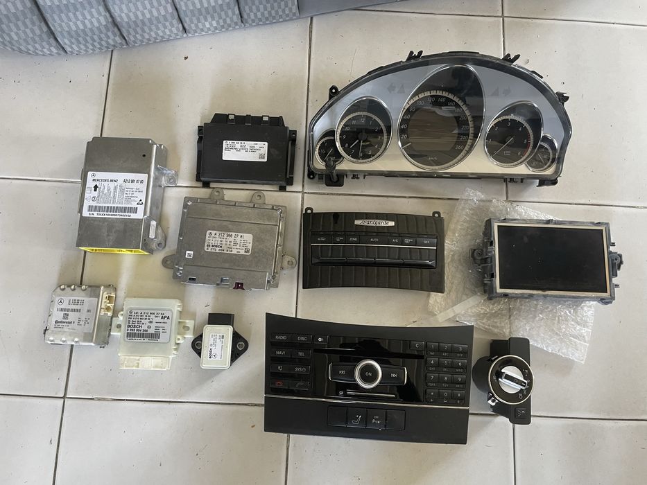 Centralinas quadrante módulos Mercedes w212
