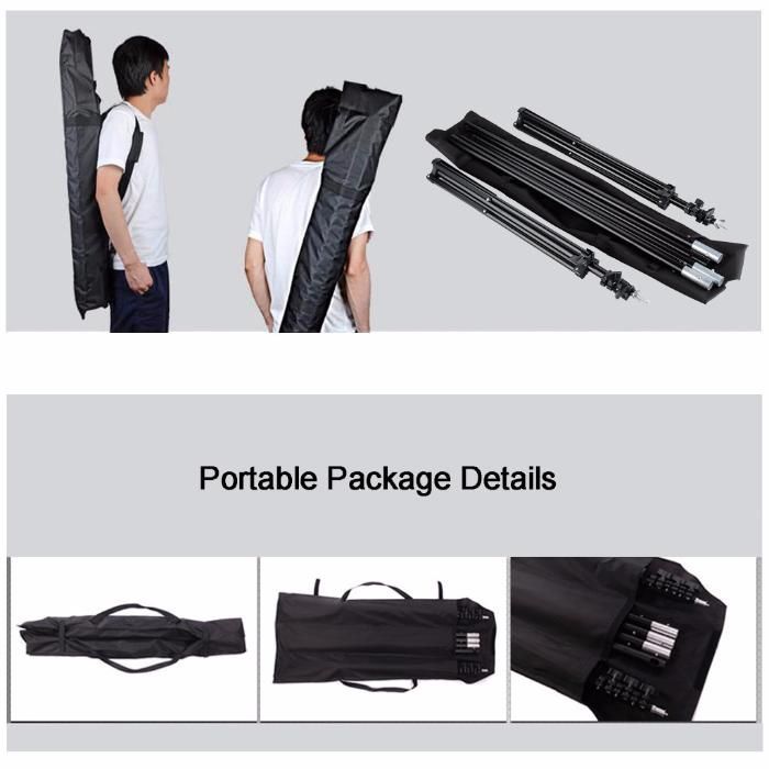 Kit estudio PRO NOVO completo 3 fundos + 2 sombrinhas 1250W EM STOCK !