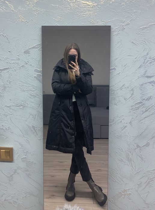 Зимове пальто, зимовий пуховик довгий
