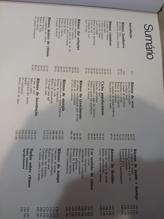 Livro Enciclopédico Ritmos da Vida