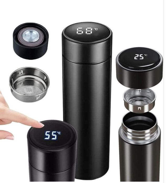 Розумний сенсорний термос з індикатором температури
сенсорний