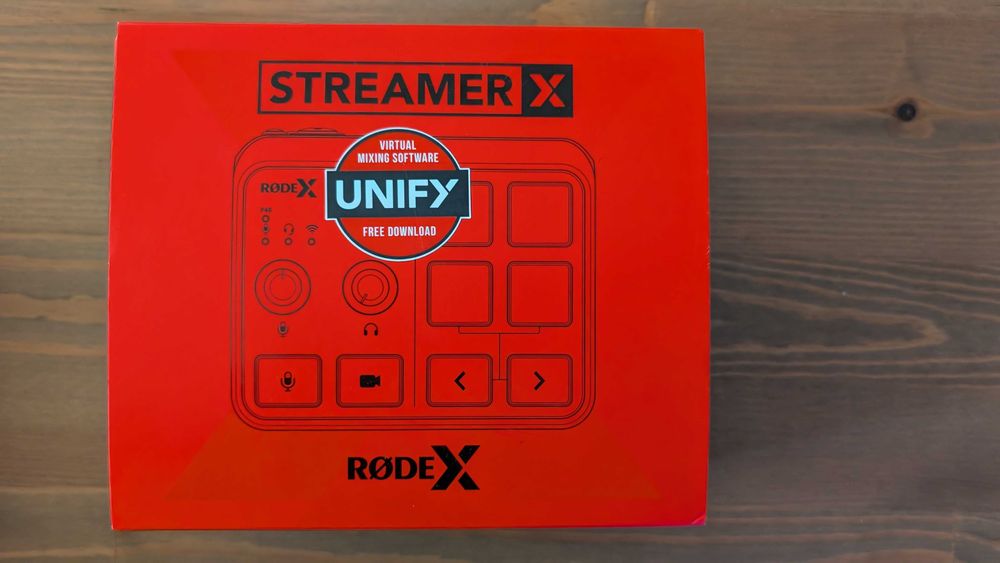 RodeX StreamerX como nova sem utilização64584213409667120