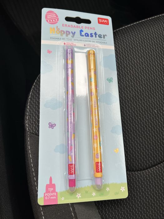 Canetas Apagaveis Legami Pascoa 2025 edicao limitada de colecionador