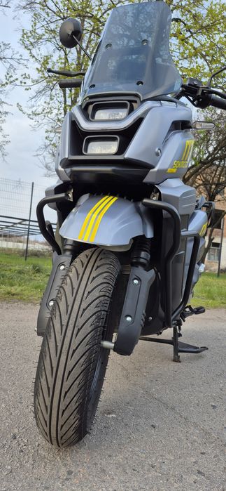 Економний Потужний 3000w  SokMoto ADV LITHIUM 72V 45ah Вартість 100 км пробігу 22 грн