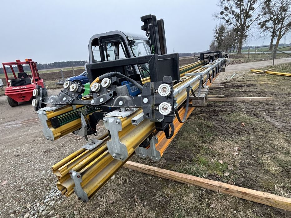 Suwnica podwieszna Abus 2x500kg 7,6m x 13,6m