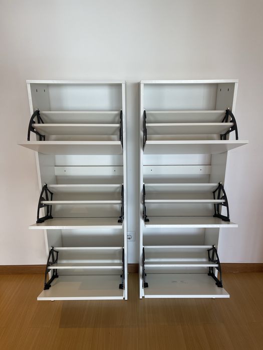 Sapateiras c/ 3 compartimentos