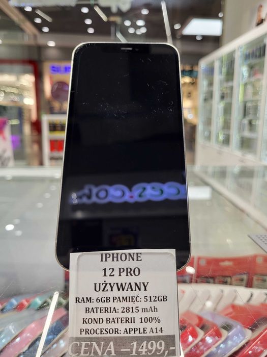 Iphone 12 Pro 512GB Bat 100% Telakces Felicity *Raty 0%