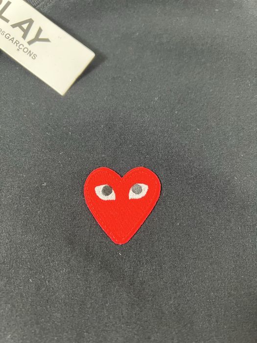 Футболка Comme des garcons  ком де ґарзон червоне серце міні cdg  S-XL