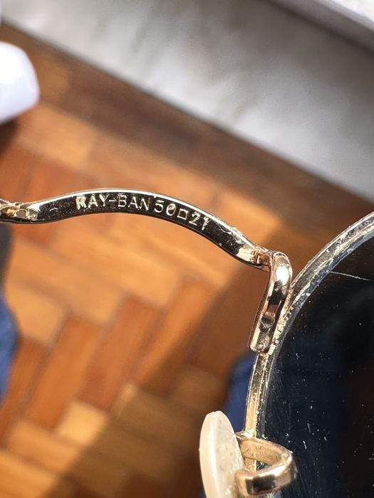 Óculos Ray Ban RB 3447 Round Metal 001