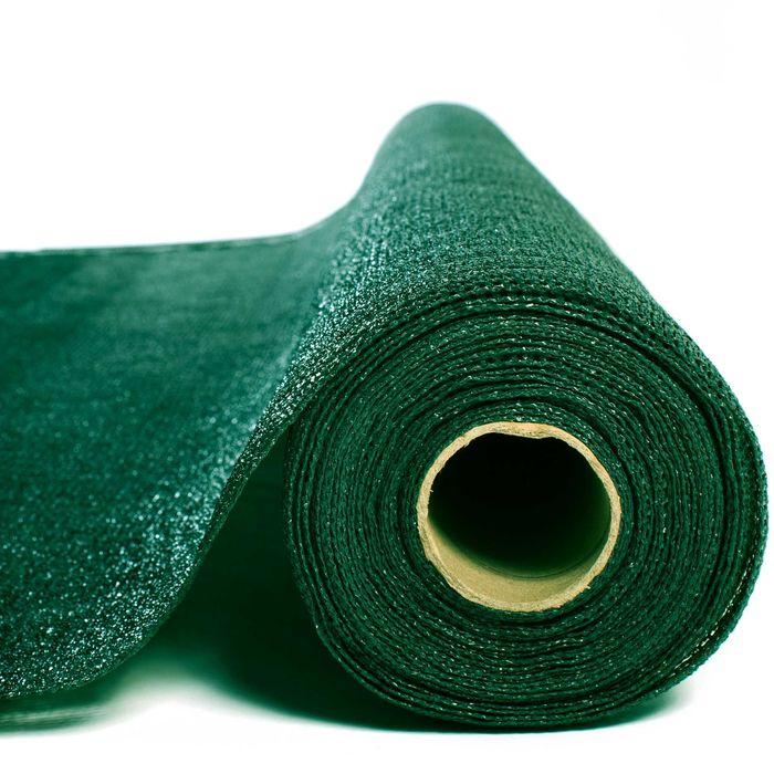 Siatka Cieniująca 62% Dzianina Gruba Osłona 1,5x50 SZARA