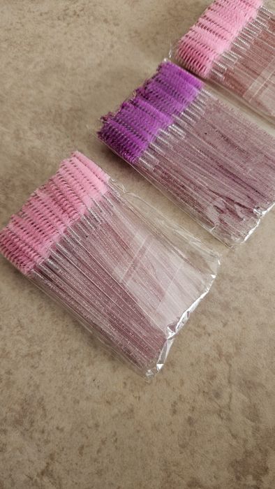 3 Pacotes Escovas Cílios e Sobrancelhas