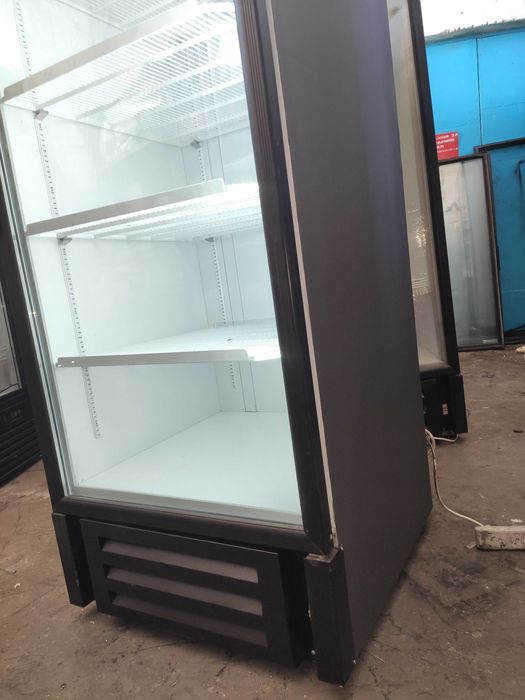 Холодильна Шафа вітрина Inter 501T Антрацит. Холодильник. Стан ідеал