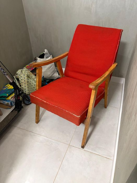 Fotel vintage prl