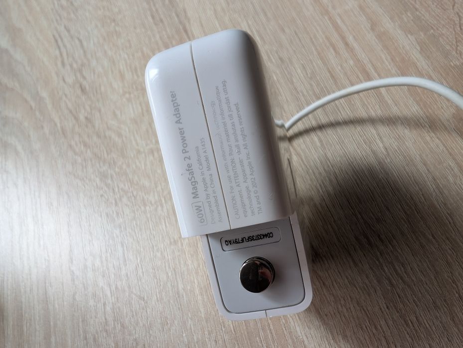 apple magsafe 2 power adapter 60w