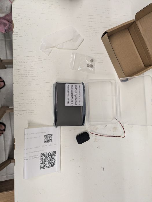 Ecra capacitivo esp32 de embutir.