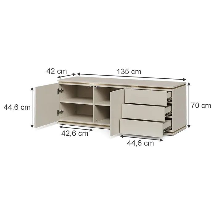 Комоди та журнальний стіл Linette