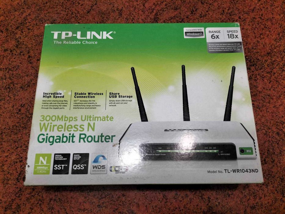 Модем TP-Link TL-WR1043nd