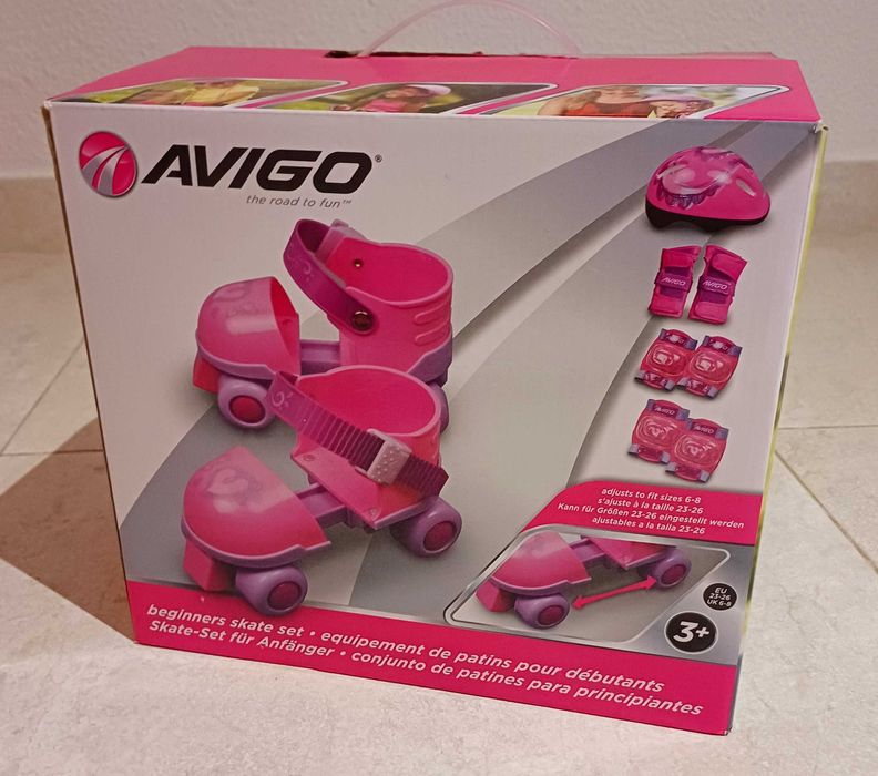 Kit de patins ajustáveis Avigo