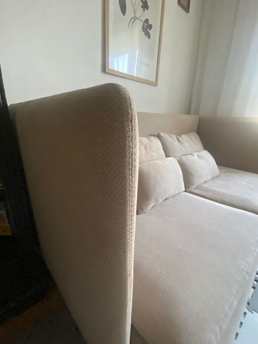 Sofa ikea soderhamn wysokie oparcie beż