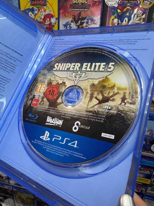 Sniper Elite 5 Снайпер PS4 igame