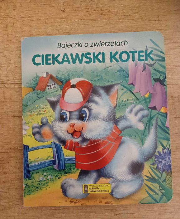 Ciekawski kotek- książeczka dla dzieci
