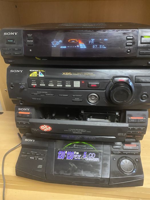 Музичний центр sony hcd-xb5.