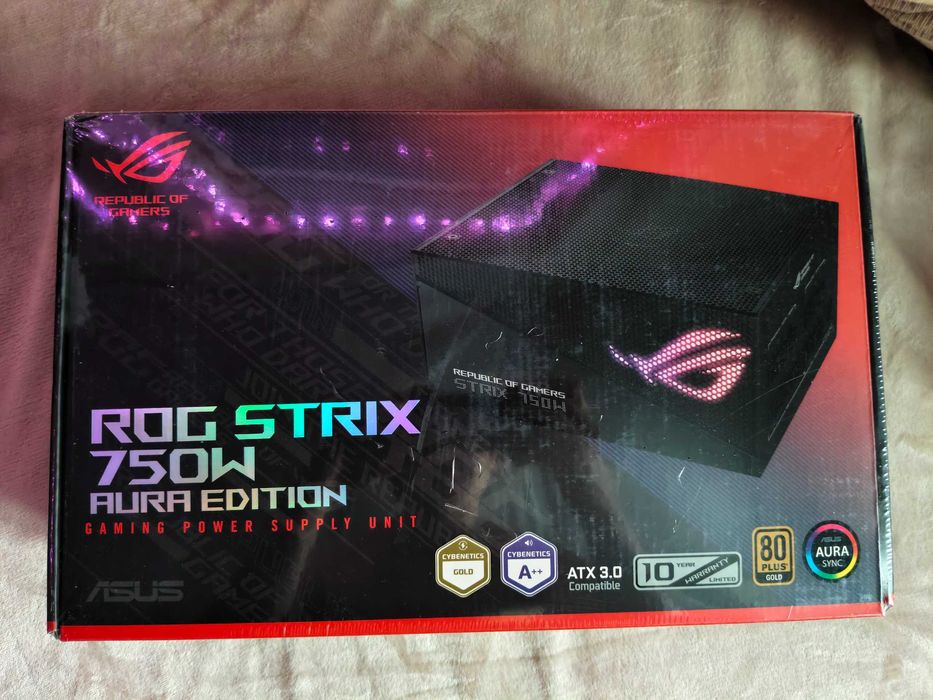 Asus rog strix gold aura edition 750w ATX3.0 блок питания БП