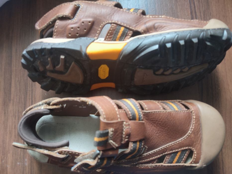 Сандалии мужские Clarks размер 40 (шкіряні чоловічі сандалії)