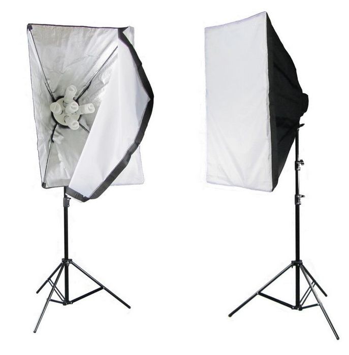 Софтбокс 60х90 см на 5 лам +штатив 2.5м Набор постоянного света