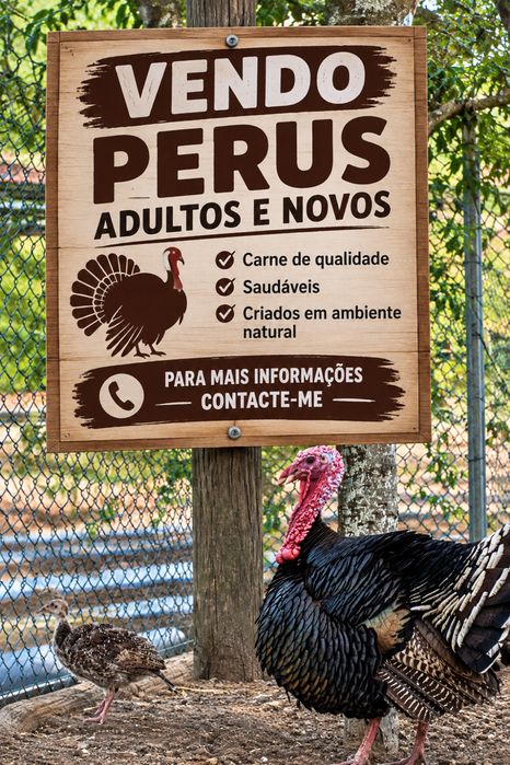Venda de perus femas adultas