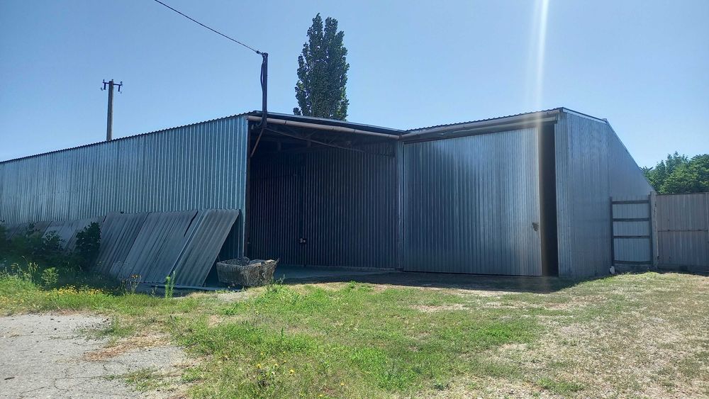 Продаж Складу та Ангару загальна площа 1100кв.м